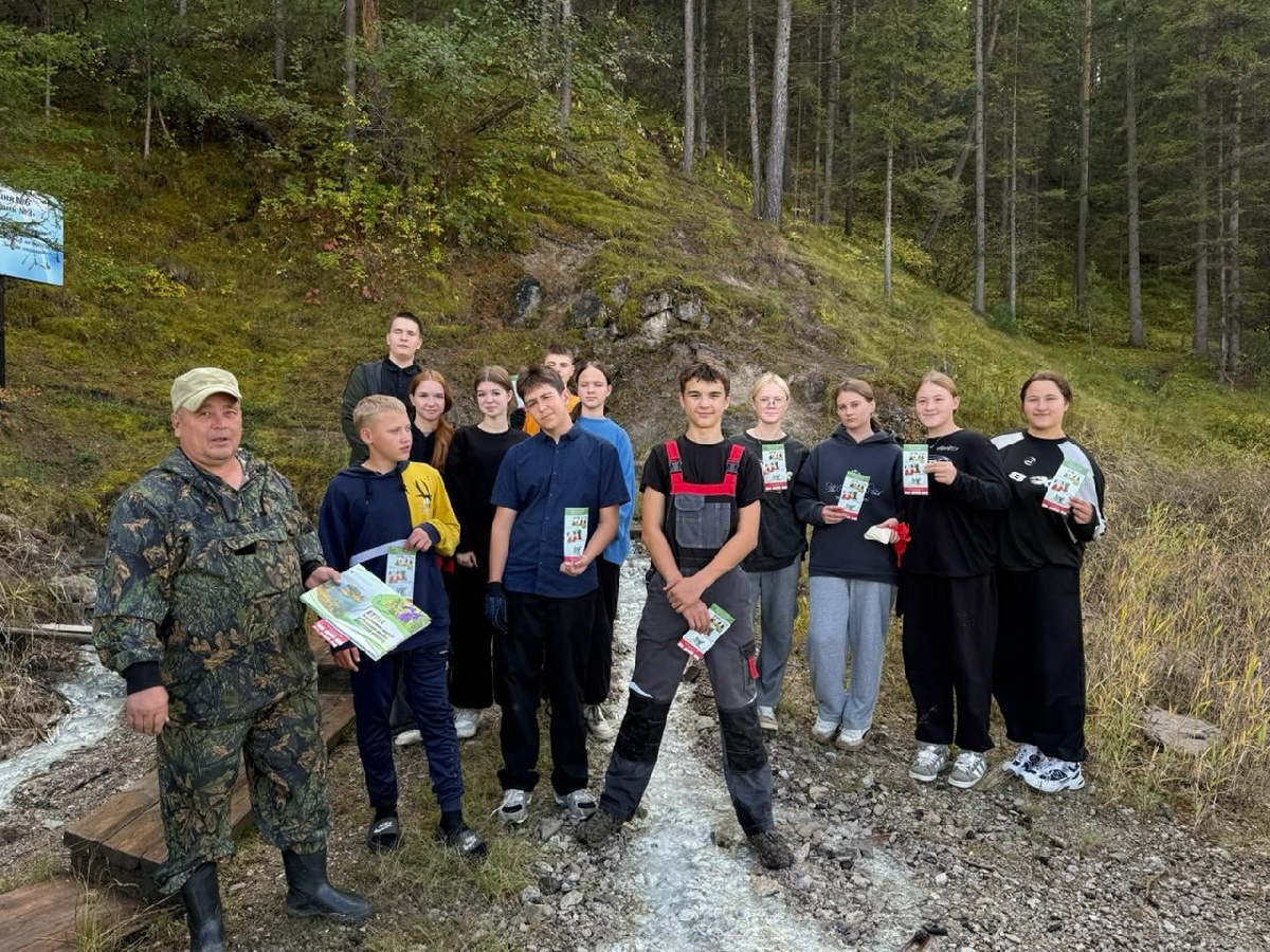 На памятнике природы «Родники ключи» проведен субботник «Зеленая Россия»