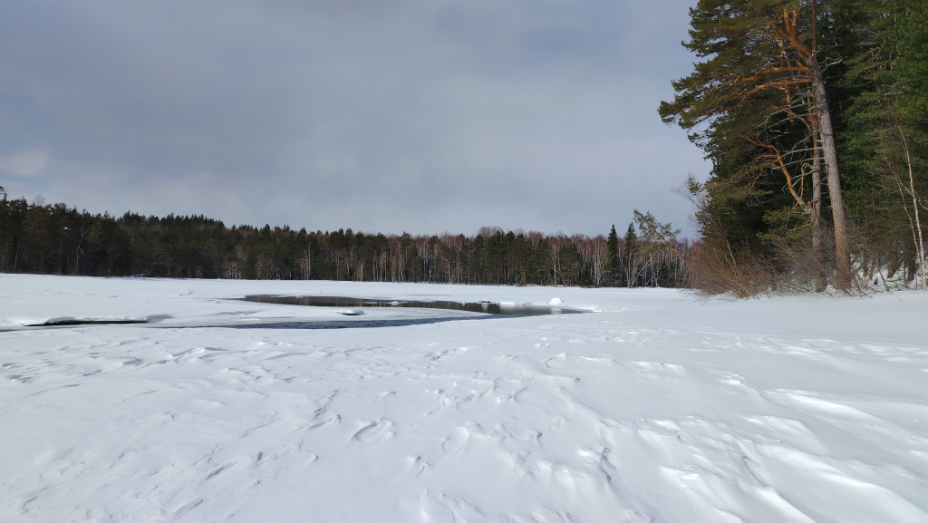 река Окунайка, вскрытие. Мельник..jpg река Окунайка, вскрытие. Мельник..jpg